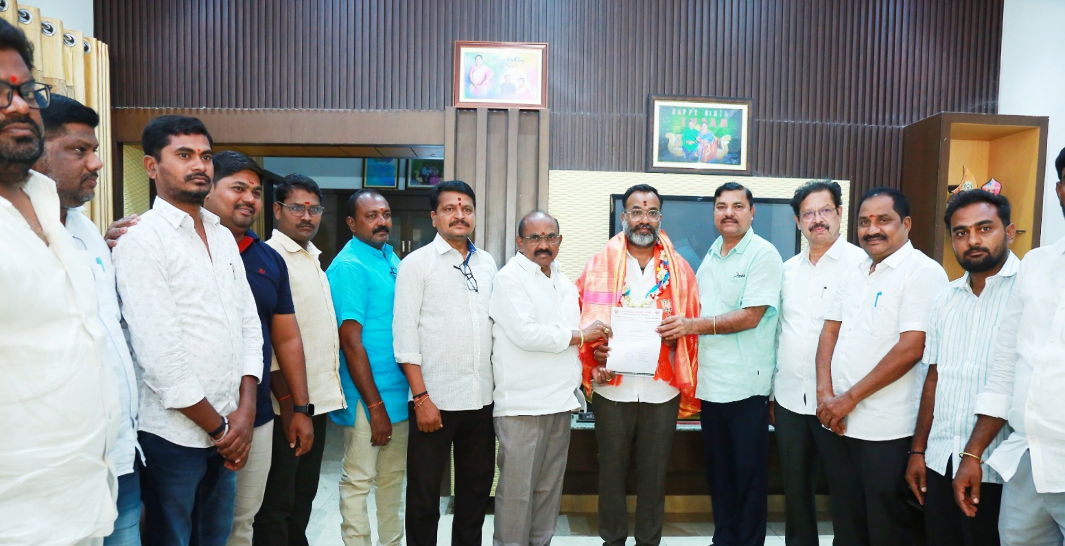 జిగిత్యాల జిల్లా బీజేపీ కార్యవర్గ సభ్యునిగా గిన్నెల శ్రీకాంత్ చారి